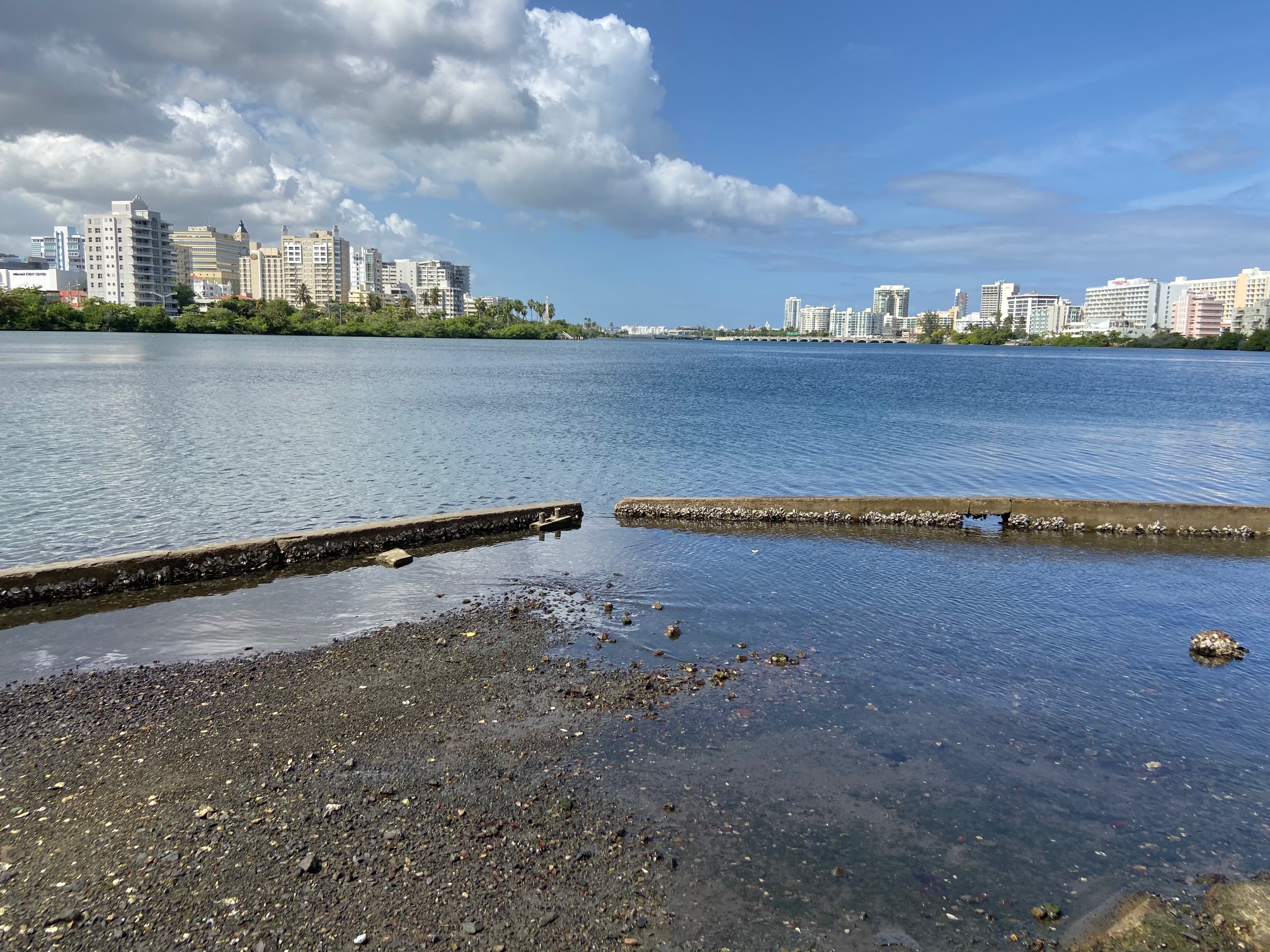 Flooding in Condado, San Juan